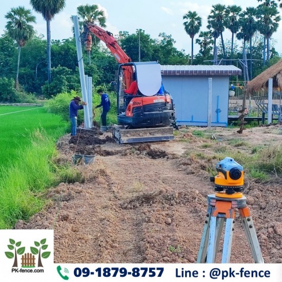 ล้อมรั้วกั้นเขต - รับล้อมรั้วลวดหนาม พีเค-เฟนซ์ ล้อมรั้วกั้นเขต - รับล้อมรั้วลวดหนาม พีเค-เฟนซ์